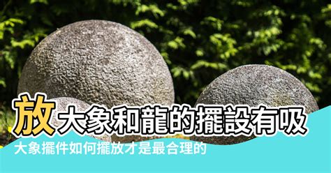 大象風水擺設|【象的風水擺放】放大象和龍的擺設有吸財作用 